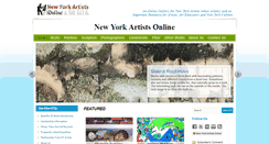 Desktop Screenshot of newyorkartists.net