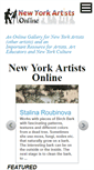 Mobile Screenshot of newyorkartists.net